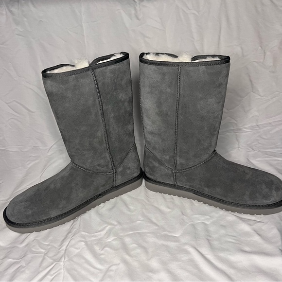 Koolaburra By Ugg Victoria Tall Boot in Stone Grey Size 12 - Picture 5 of 15